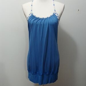 Lululemon Athletica Blue Strappy Dress